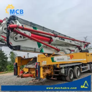 No. 251114P784, 2020 XCMG 58m concrete pump truck