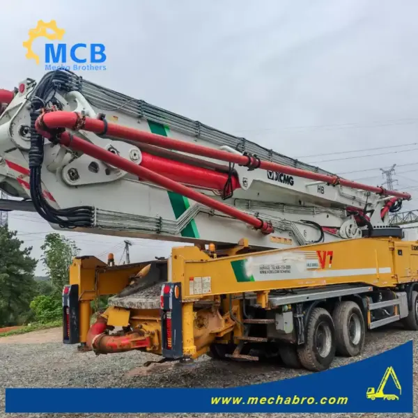 No. 251114P784, 2020 XCMG 58m concrete pump truck