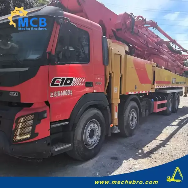 No. 251215P785, 2020 Sany 62m concrete pump truck