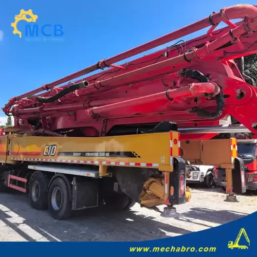 No. 251215P785, 2020 Sany 62m concrete pump truck