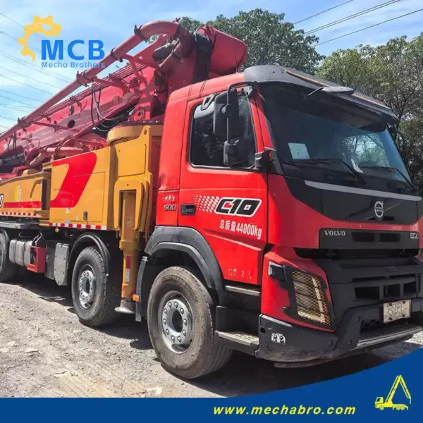 No. 251224P792, 2021 Sany 56m concrete pump truck