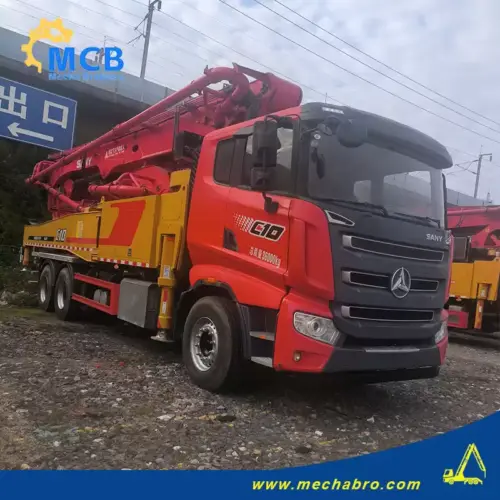 No. 251216P787, 2022 Sany 51m concrete pump truck