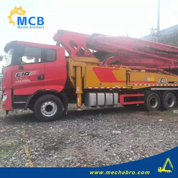No. 251216P787, 2022 Sany 51m concrete pump truck