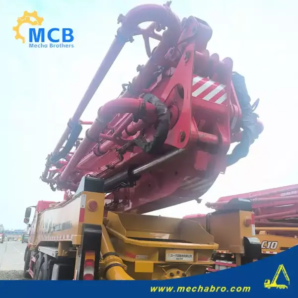 No. 251216P787, 2022 Sany 51m concrete pump truck