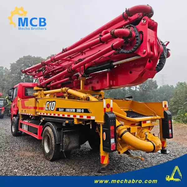 No. 251216P788, 2021 Sany 39m concrete pump truck