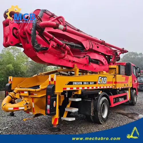 No. 251216P788, 2021 Sany 39m concrete pump truck