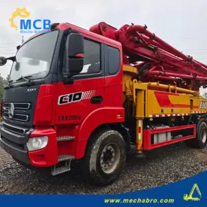 No. 251216P788, 2021 Sany 39m concrete pump truck