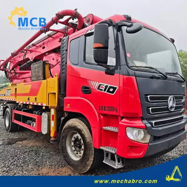 No. 251216P788, 2021 Sany 39m concrete pump truck