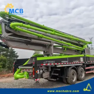 No. 251217P789, 2021 zoomlion 47m concrete pump truck