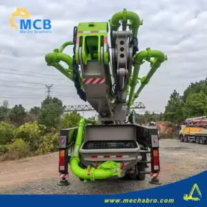 No. 251217P789, 2021 zoomlion 47m concrete pump truck