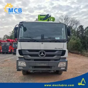 No. 251217P789, 2021 zoomlion 47m concrete pump truck