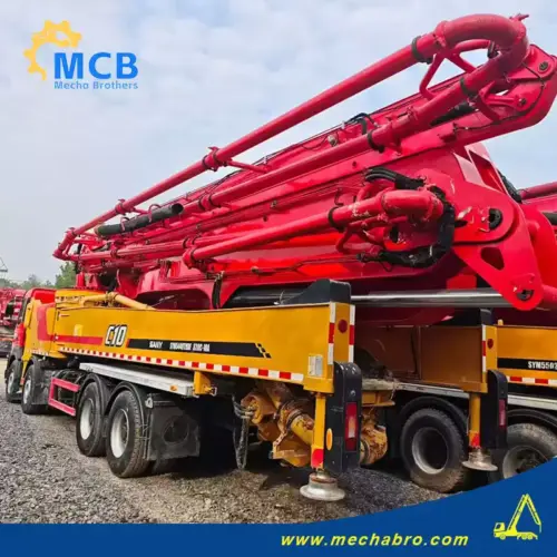 No. 251222p790, 2022 Sany 62m concrete pump truck