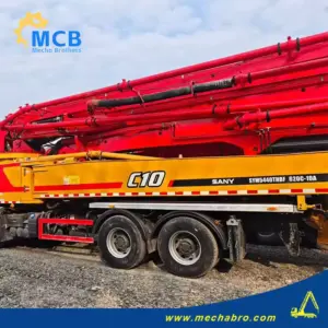 No. 251222p790, 2022 Sany 62m concrete pump truck