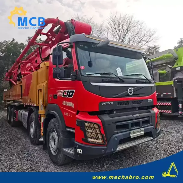 No. 251222p790, 2022 Sany 62m concrete pump truck
