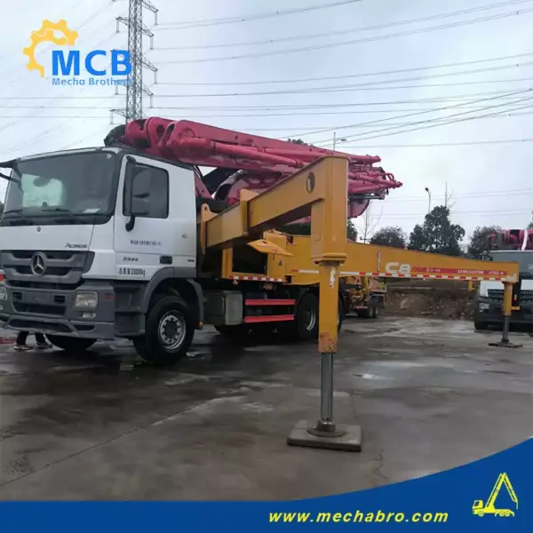 No.251224P791, 2019 Sany 47m concrete pump truck