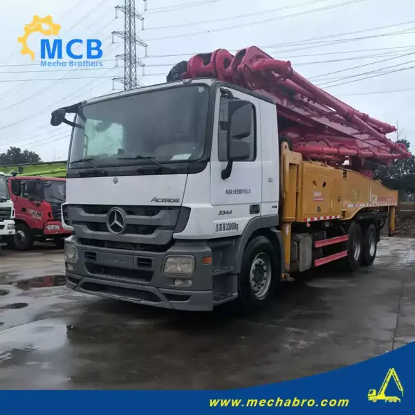 No.251224P791, 2019 Sany 47m concrete pump truck