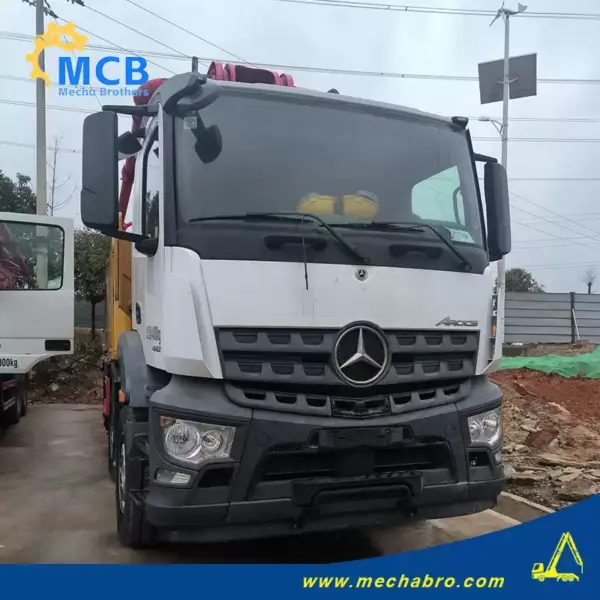 No. 251224P792, 2021 Sany 56m concrete pump truck