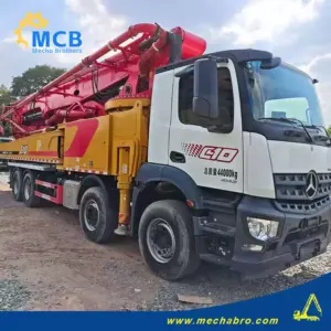 No. 260105P796, 2020 Sany 62m concrete pump truck