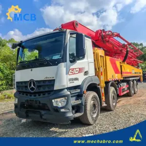 No. 260105P796, 2020 Sany 62m concrete pump truck