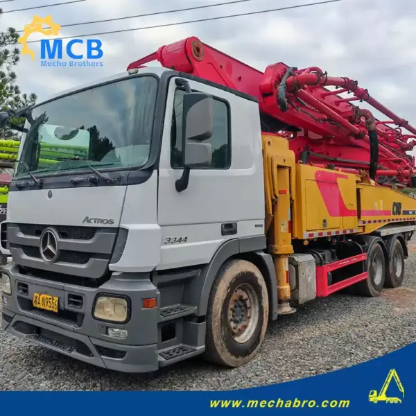 No.260106P797, 2019 Sany 52m concrete pump truck