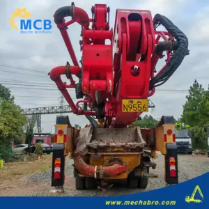 No.260106P797, 2019 Sany 52m concrete pump truck