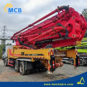 No.260106P797, 2019 Sany 52m concrete pump truck
