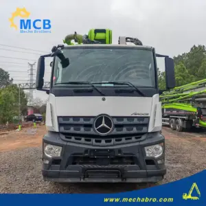 No. 260114P799, 2021 ZOOMLION 62m concrete pump truck