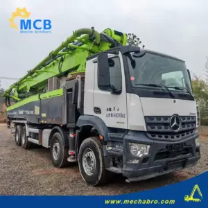 No. 260114P799, 2021 ZOOMLION 62m concrete pump truck