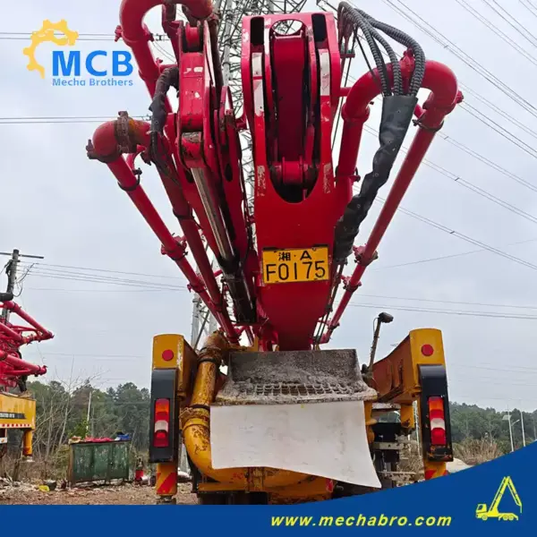 No.260305P801, 2020 Sany 49m concrete pump truck