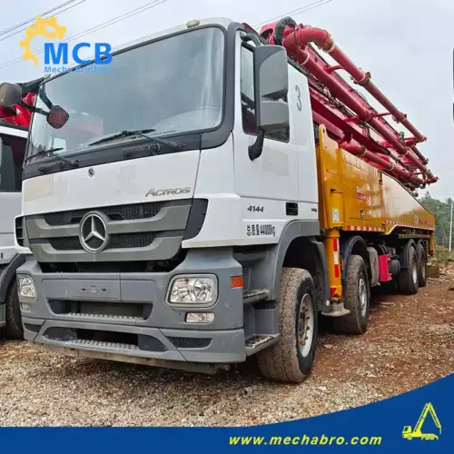 No.260305P802, 2019 Sany 56m concrete pump truck