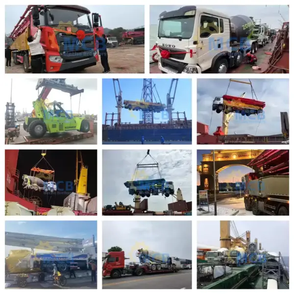 No.260305P802, 2019 Sany 56m concrete pump truck