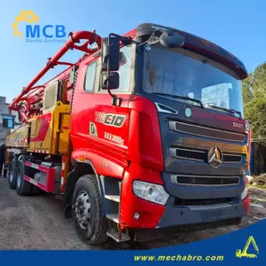 No.260319P804, 2021 Sany 49m concrete pump truck