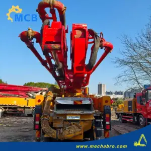 No.260312P803, 2022 Sany 43m concrete pump truck