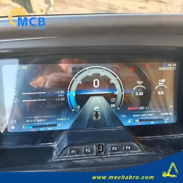 No.260312P803, 2022 Sany 43m concrete pump truck