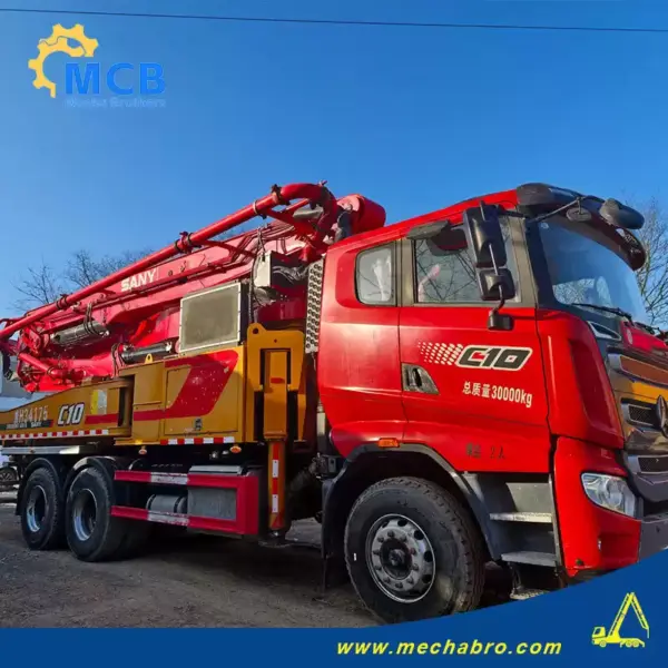 No.260312P803, 2022 Sany 43m concrete pump truck