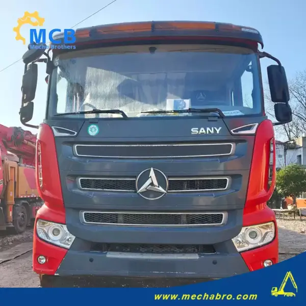 No.260312P803, 2022 Sany 43m concrete pump truck