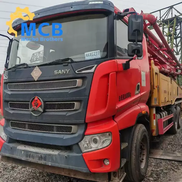 No.260319P804, 2021 Sany 49m concrete pump truck