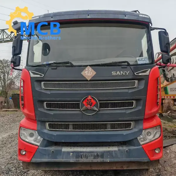 No.260319P804, 2021 Sany 49m concrete pump truck