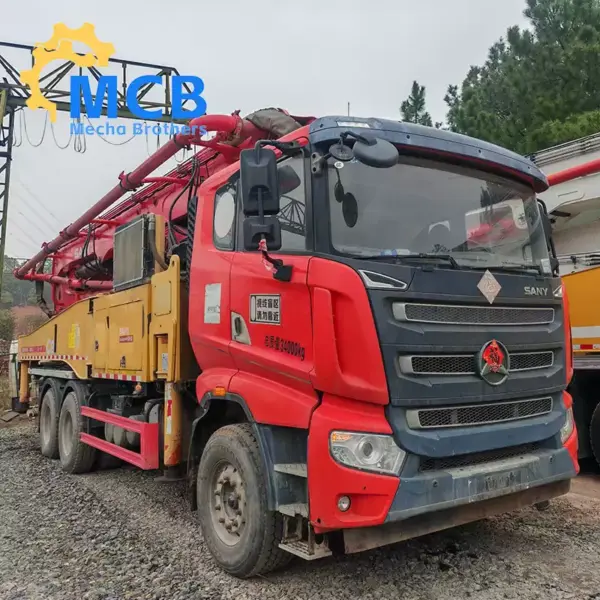 No.260319P804, 2021 Sany 49m concrete pump truck