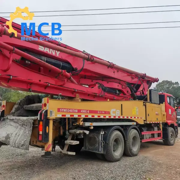 No.260319P804, 2021 Sany 49m concrete pump truck
