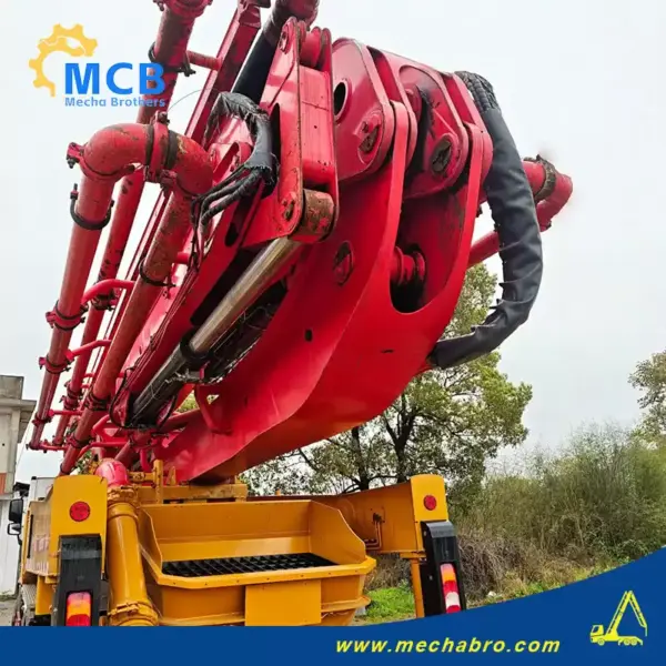 No.260324P805, 2019 Sany 49m concrete pump truck